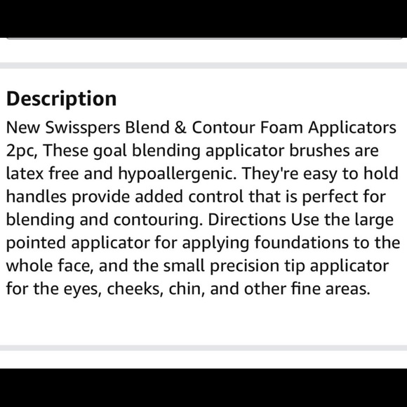 🥳HP🥳 Swisspers Blend & Contour Foam Applicators - Picture 3 of 6